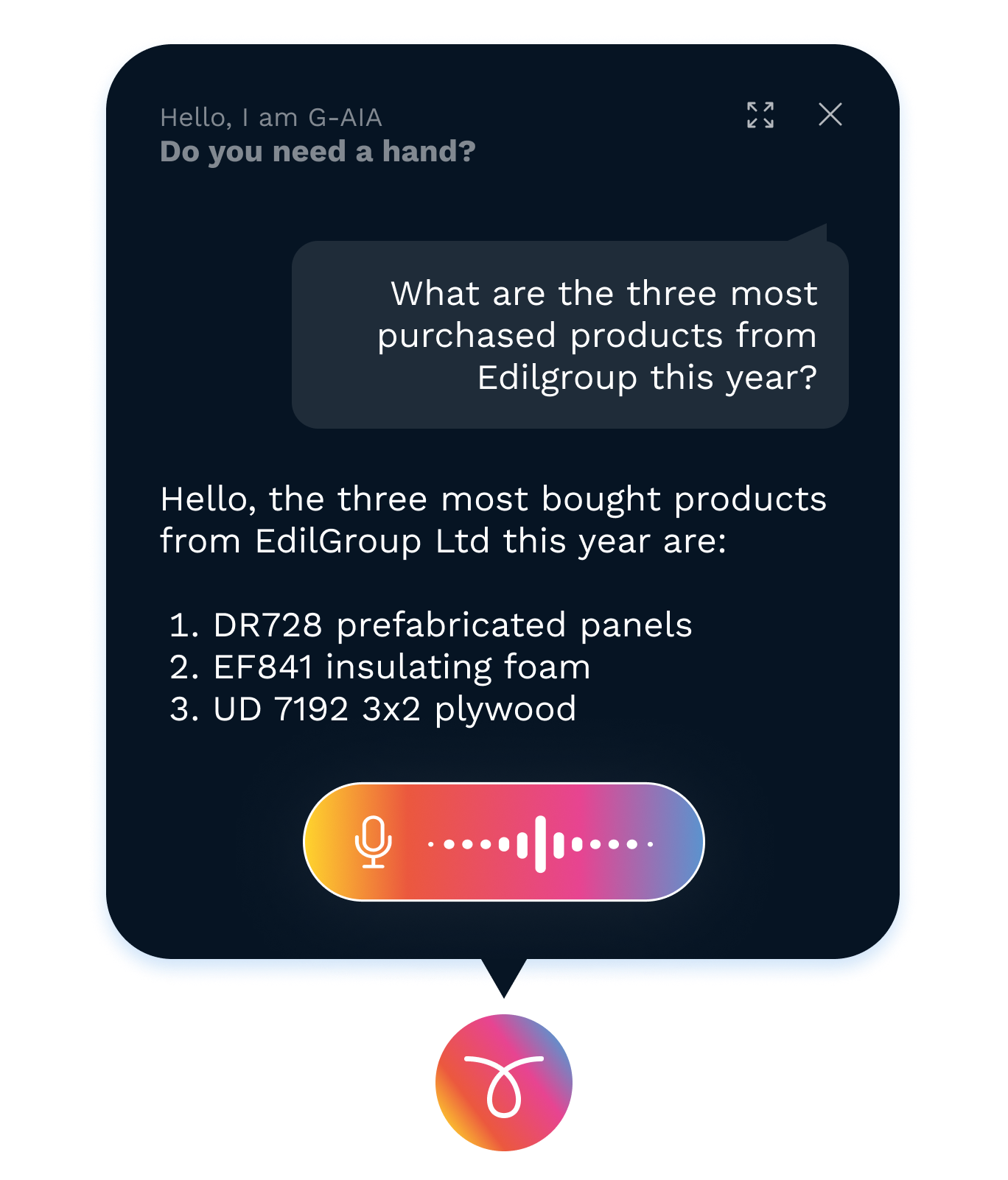 AI chat for sales agents assistance