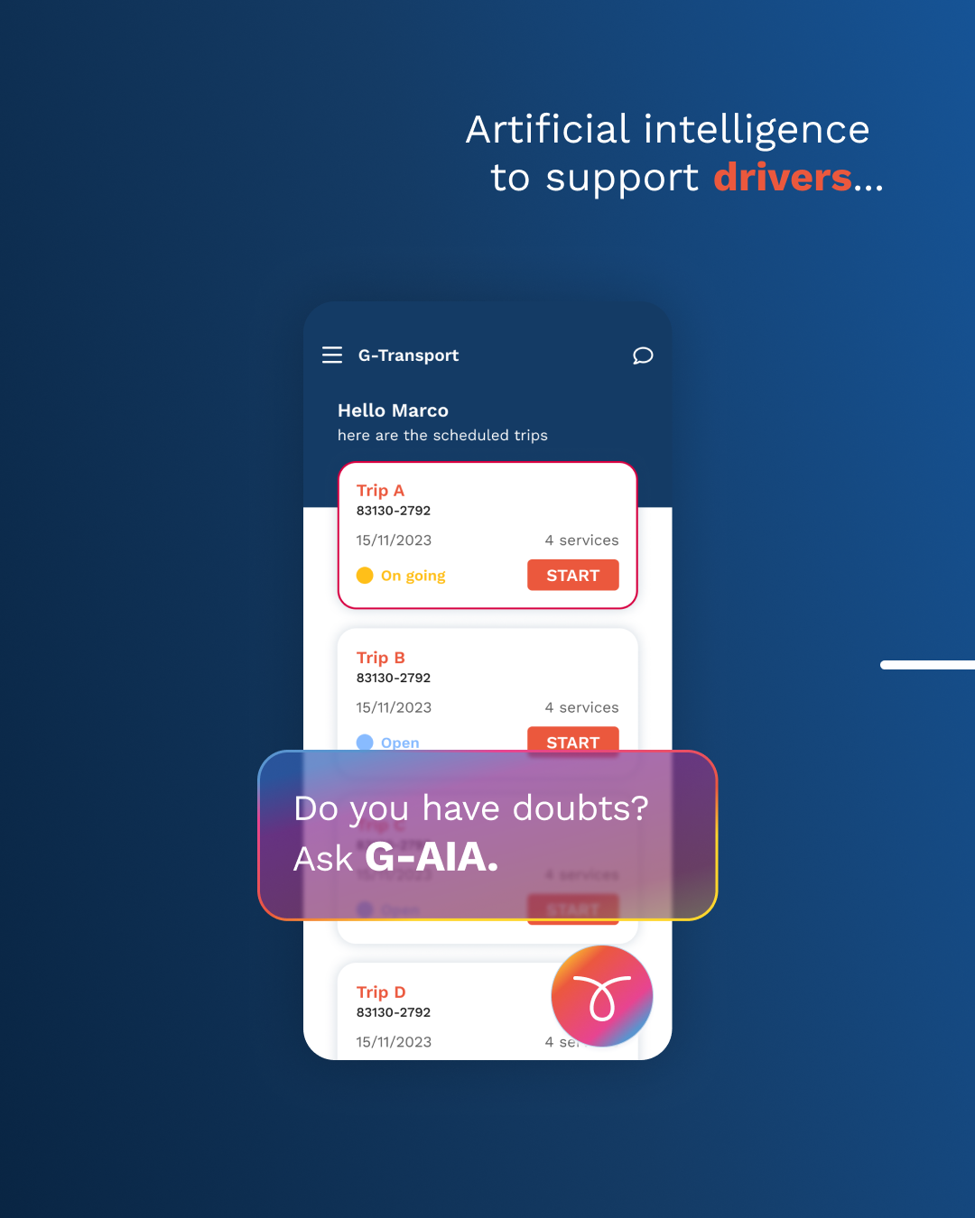 AI for transportation