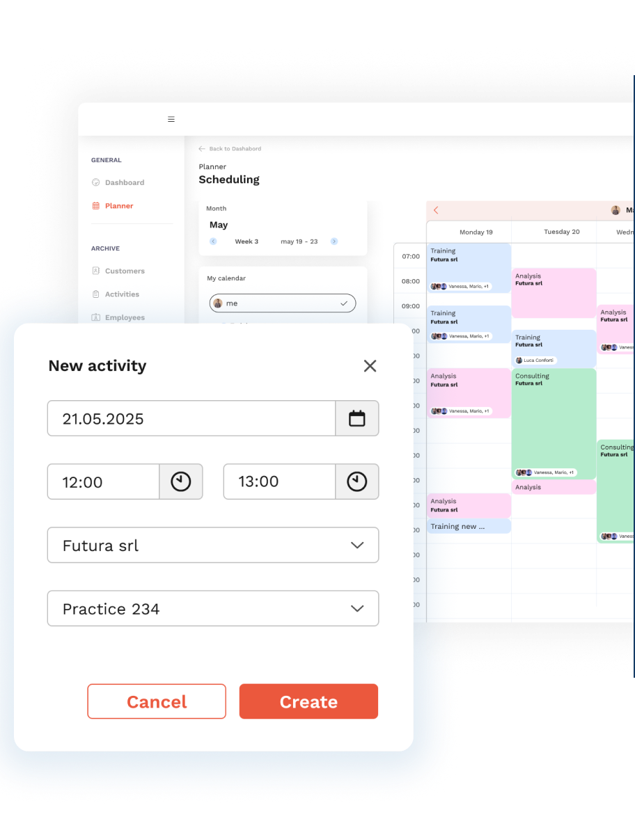 mockup g-timesheet