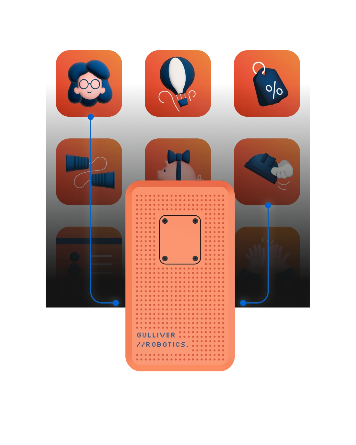 Gulliver Payload connected to the Gulliver product ecosystem