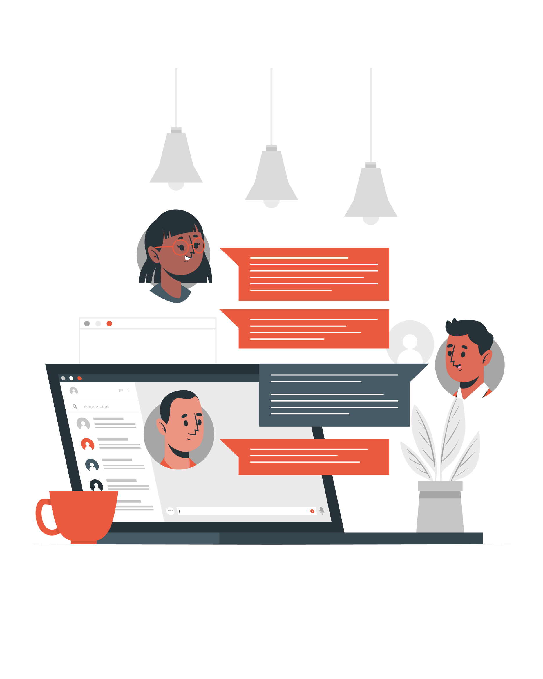 software chat mobile aziendale g-chat