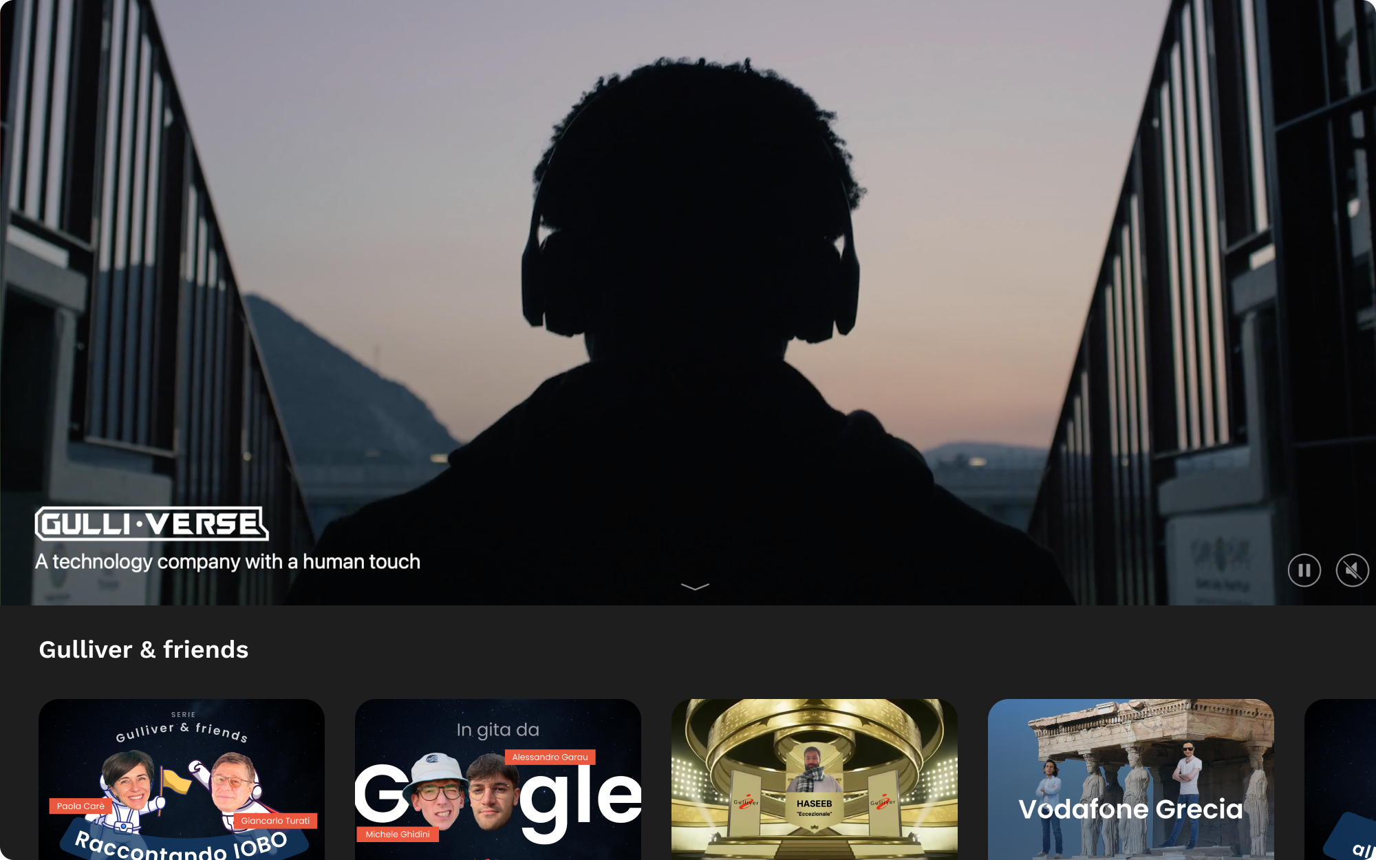 gulliverse: immagine g-space formazione e condivisione file multimediali